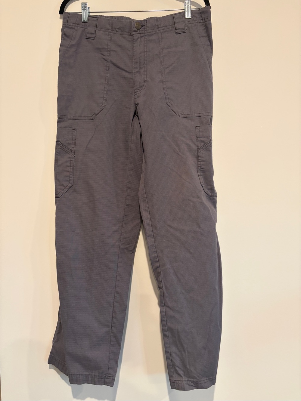 Carhartt Force Relaxed Fit Ripstop Cargo Work Pants Grey Slate Women's Small S